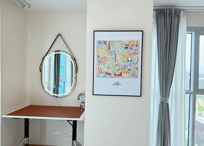 Spacious 1br With Seaview & Pool View Near Okada, Moa & Airport *