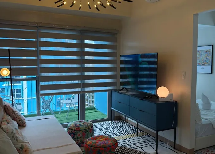 Spacious 1br With Seaview & Pool View Near Okada, Moa & Airport Apartamento